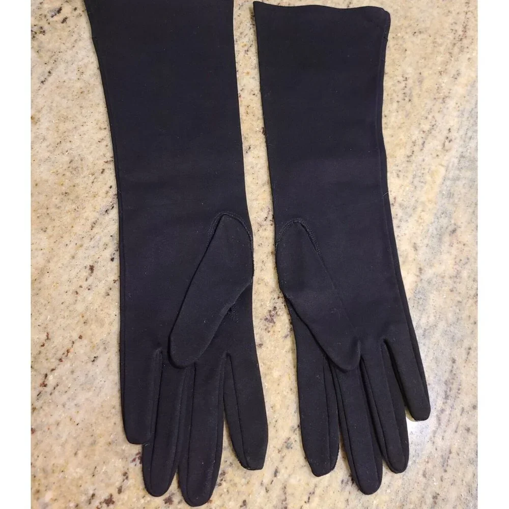 Vintage Size S/M Black Stretch Cotton 14.5